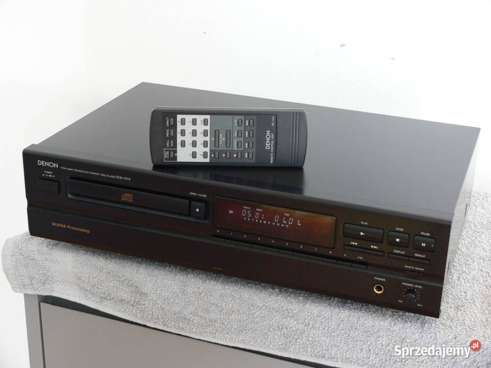 Audiofilski CD Denon DCD1015 pilot sprawny Jasło