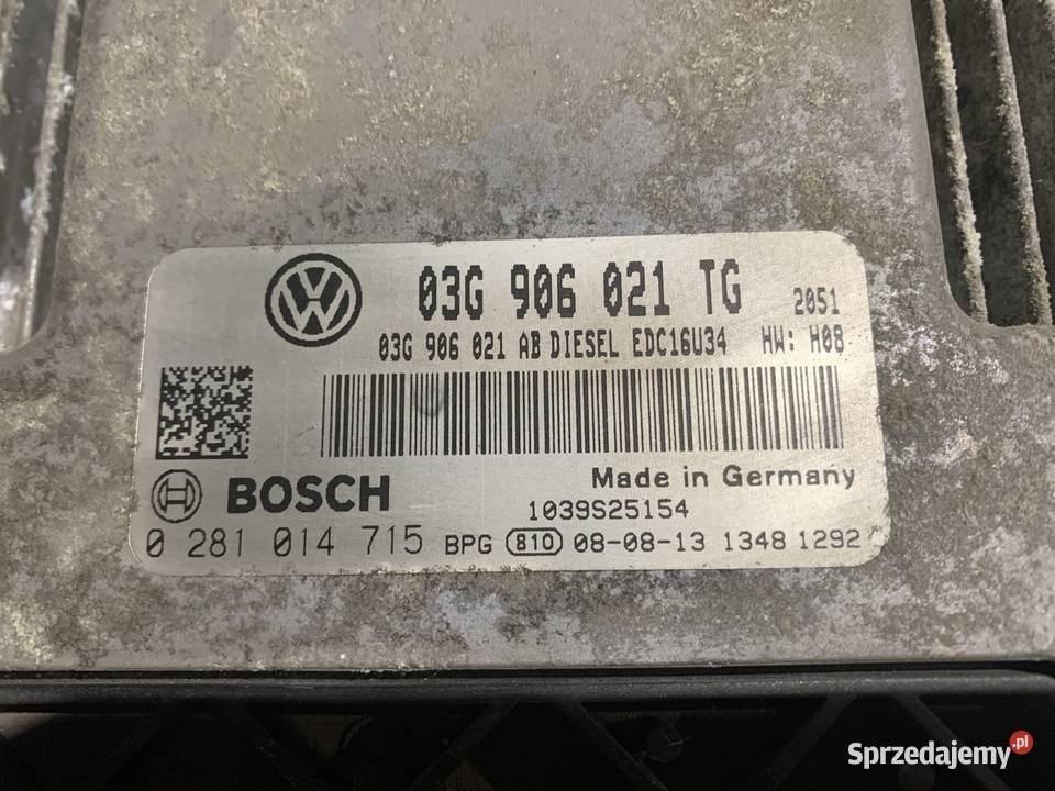 03G906021TG komputer sterownik silnika skoda Szczecin