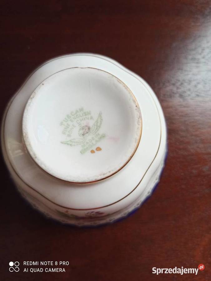 Miseczka cukrowa Tuscan England Porcelana i szkło Gdańsk sprzedam