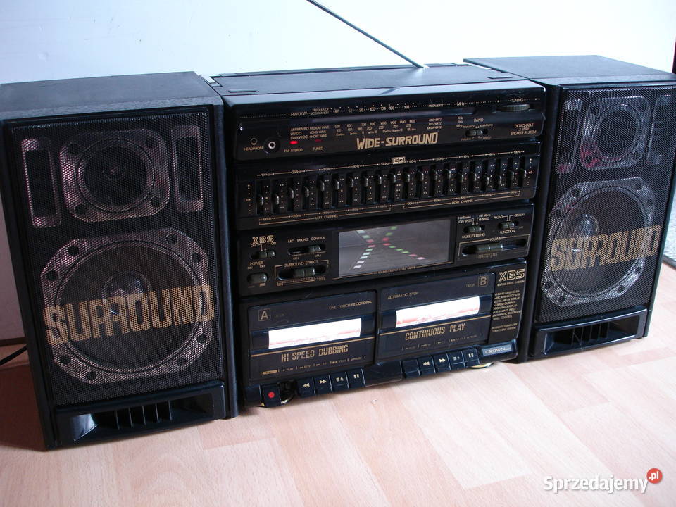 Radiomagnetofon CROWN SZT8905 Zielona Góra sprzedam