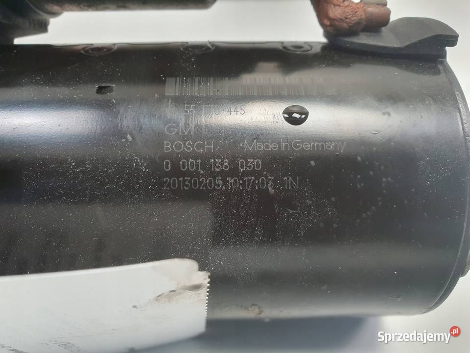 Opel Corsa D 13 CDTI ROZRUSZNIK bosch 0001138030 osobowe Janów
