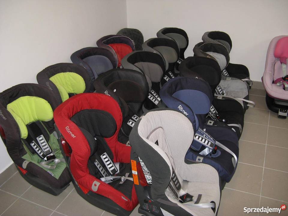 Używane firmowe foteliki samochodowe Pruszków