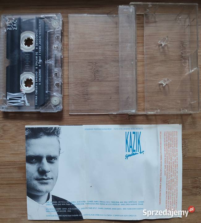 Kazik Spalam się kaseta magnetofonowa Kultura i Rozrywka Warszawa