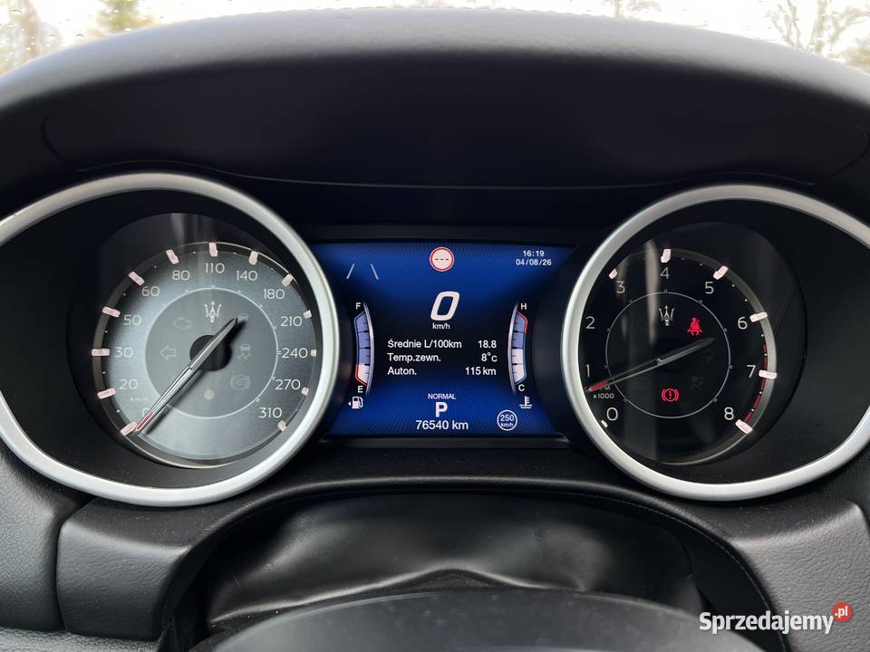 Maserati Ghibli GrandSport 2018 wielofunkcyjna kierownica Warszawa