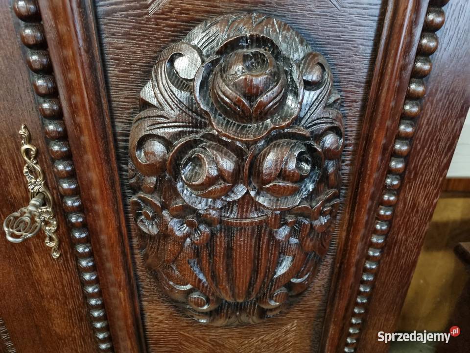 biblioteka drewniana antyczna Kwidzyn sprzedam