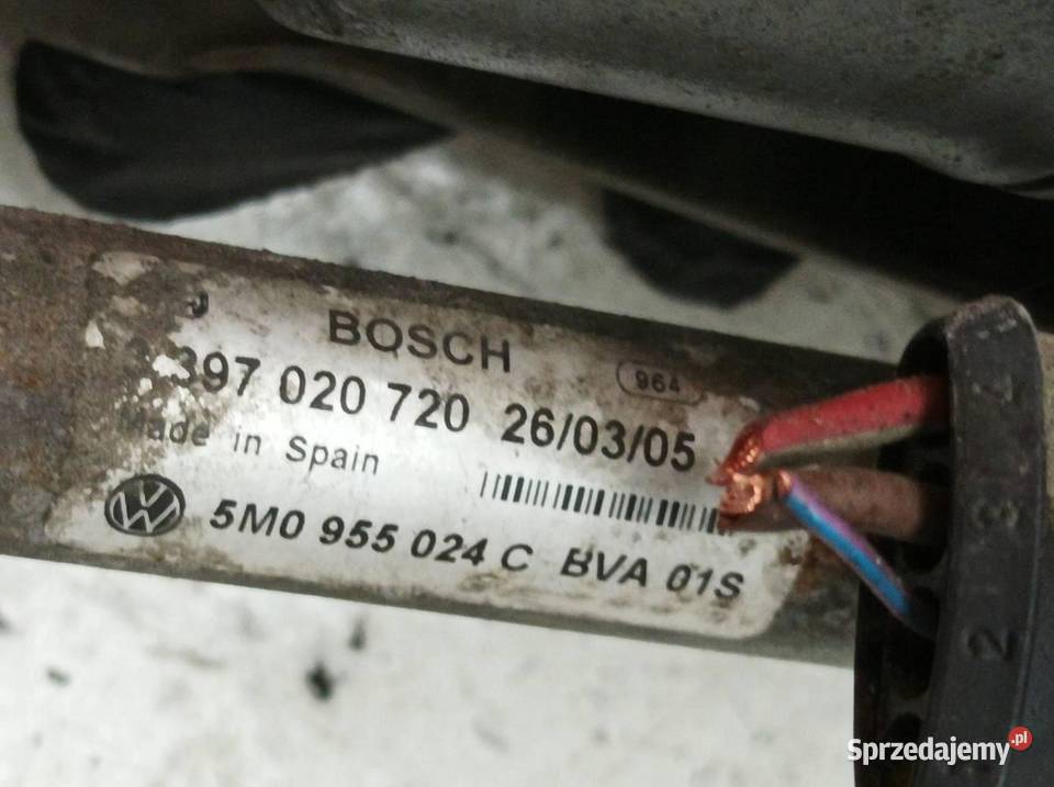 MECHANIZM WYCIERACZEK LEWY PRZÓD PLUS 0390241780