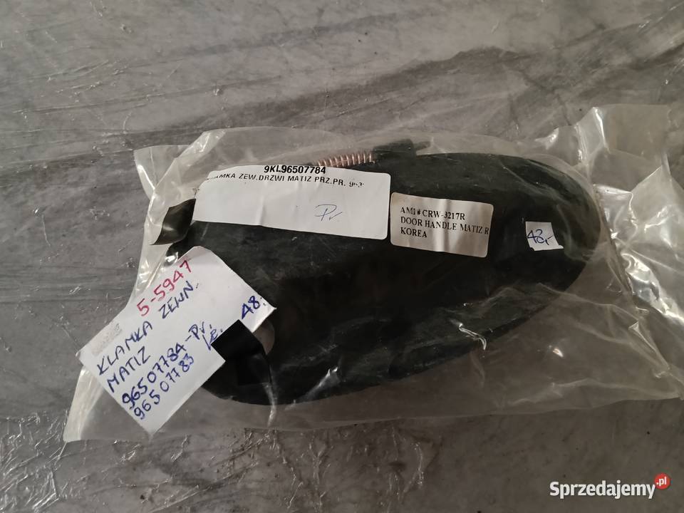 Klamka zewnętrzna Daewoo Matiz przednia Klamki Chorzów