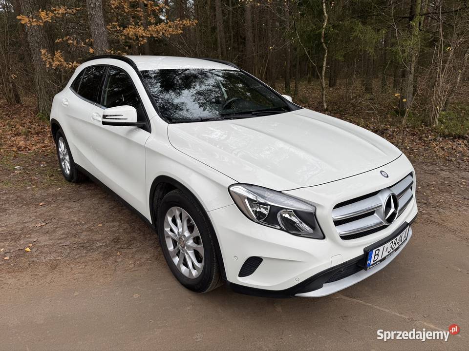 Mercedes GLA serwisowany bezwypadkowy Białystok