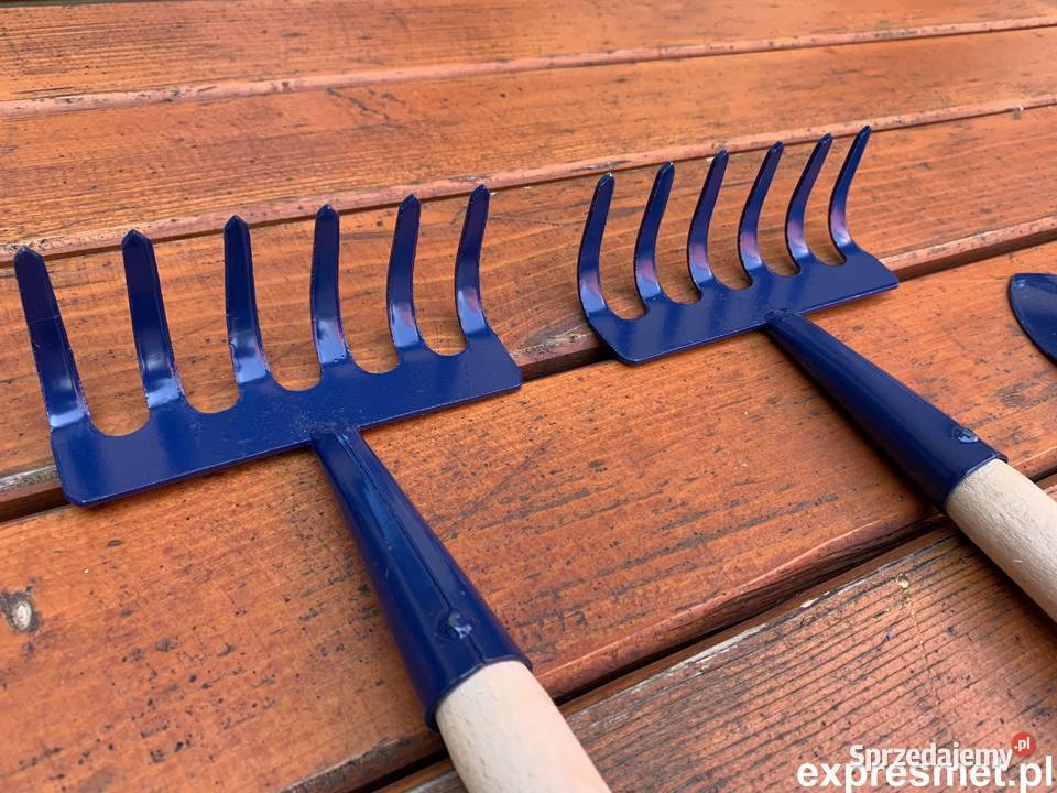 Zestaw Ogrodowy Grabki Motyka Łopatka