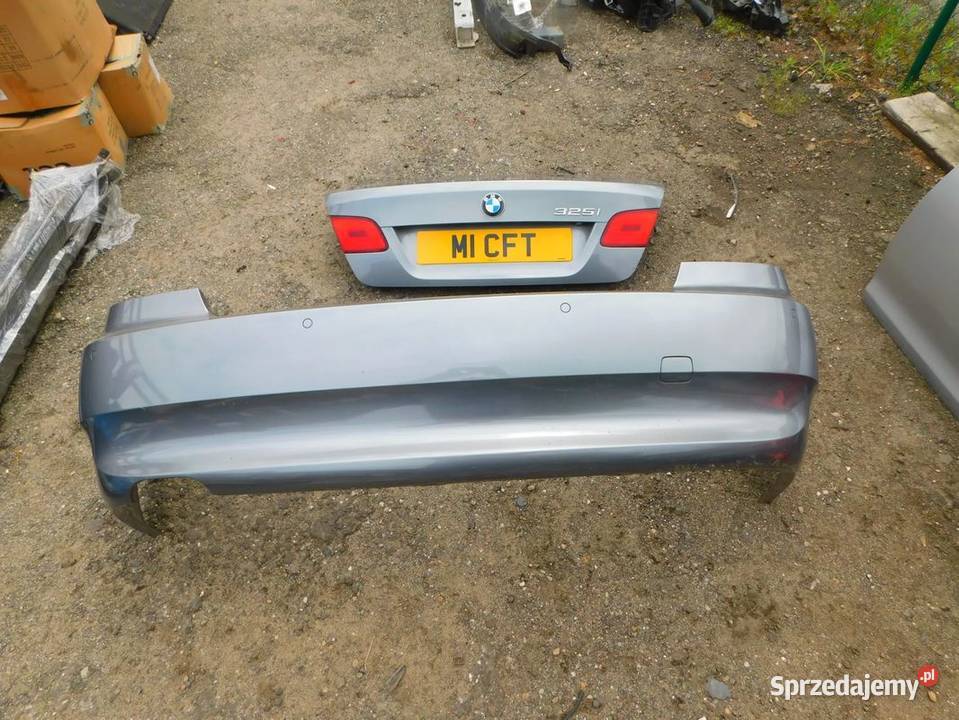 BMW E 92 coupe zderzak kolor spacegrau A40366 Pozostałe Żory