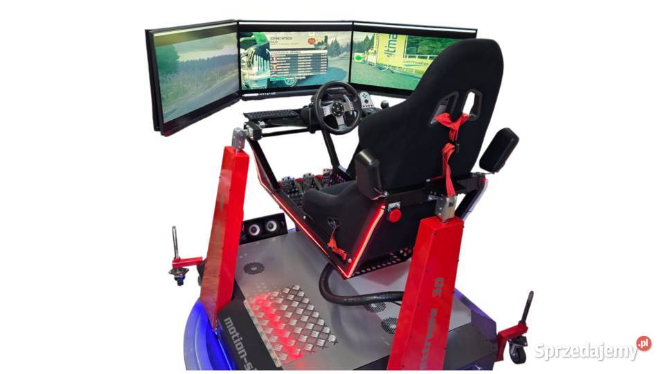 Symulator rajdowy wyścigowy samochodowy F1 Kraków