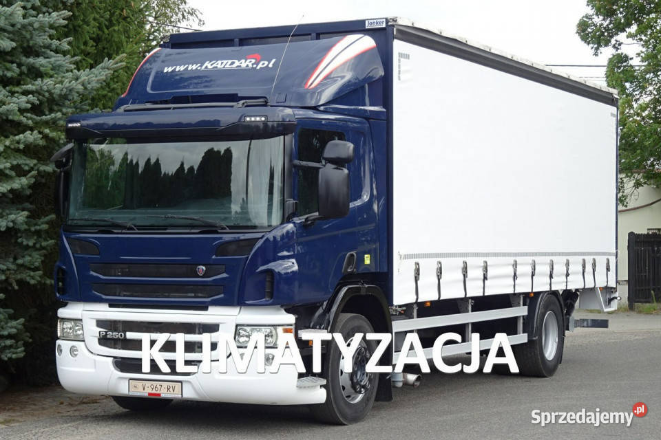 Scania P250 Euro 6 Firanka winda klapa poduszki Góra Kalwaria