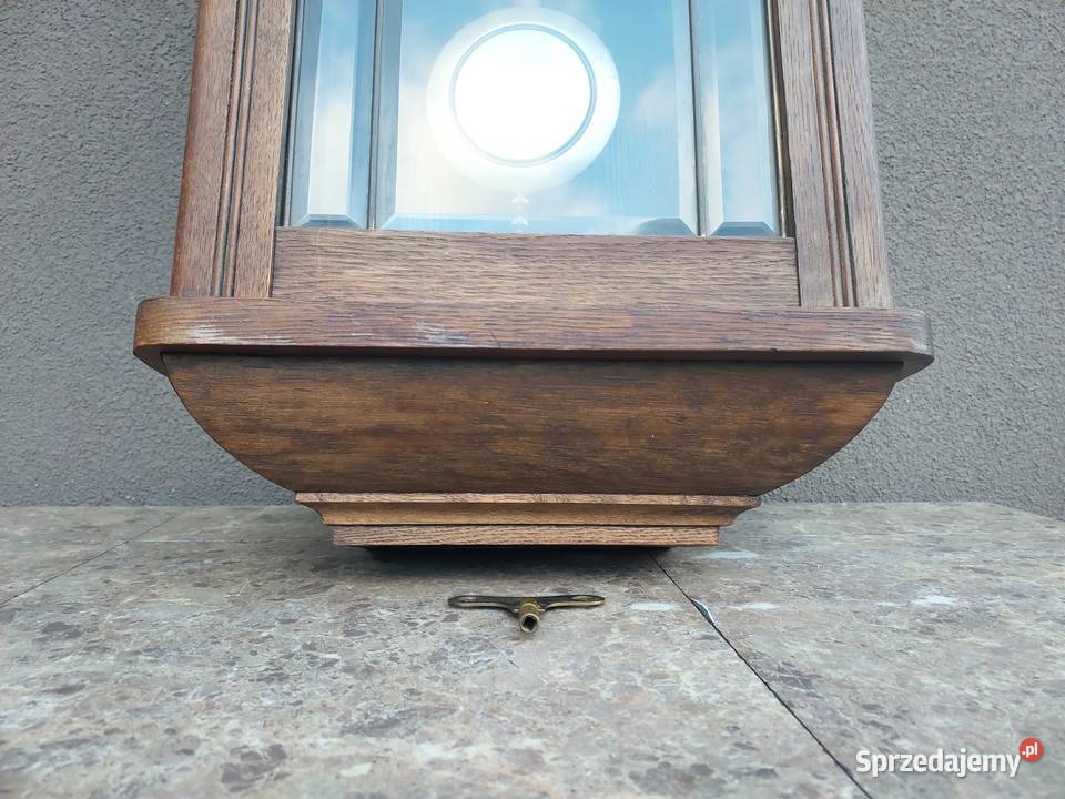 Stary zegar ścienny gabinetowy Junghans 1928r