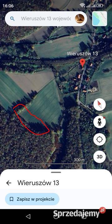 Sprzedam działkę rolnorekreacyjną Sprzedaż Świdnica