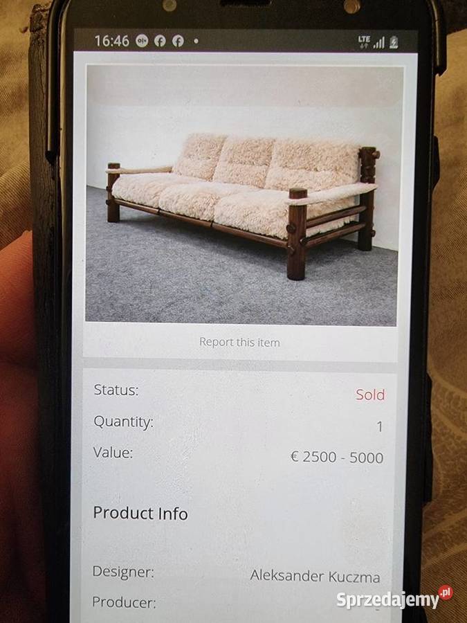 Sofa kanapa 321 zestaw wypoczynkowy bjrn 1975 Poznań