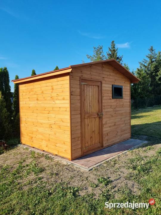 Domek narzędziowy drewniany 3 x 25m domek Kalety