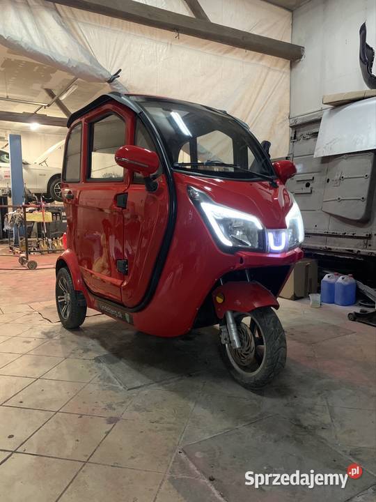 Skuter elektryczny z dachem Bach Lindenbjerg Gdańsk sprzedam