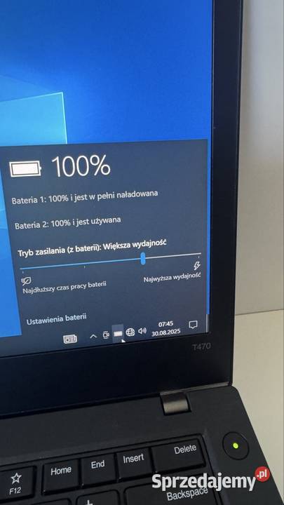 Lenovo T470 i5 8gb 256nvme 14 fh Ips 2 baterie HDMI  Rybnik
