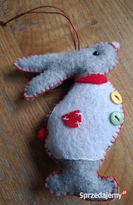 Króliczek zajączek kłapouch zawieszka Wielkanoc Kraków