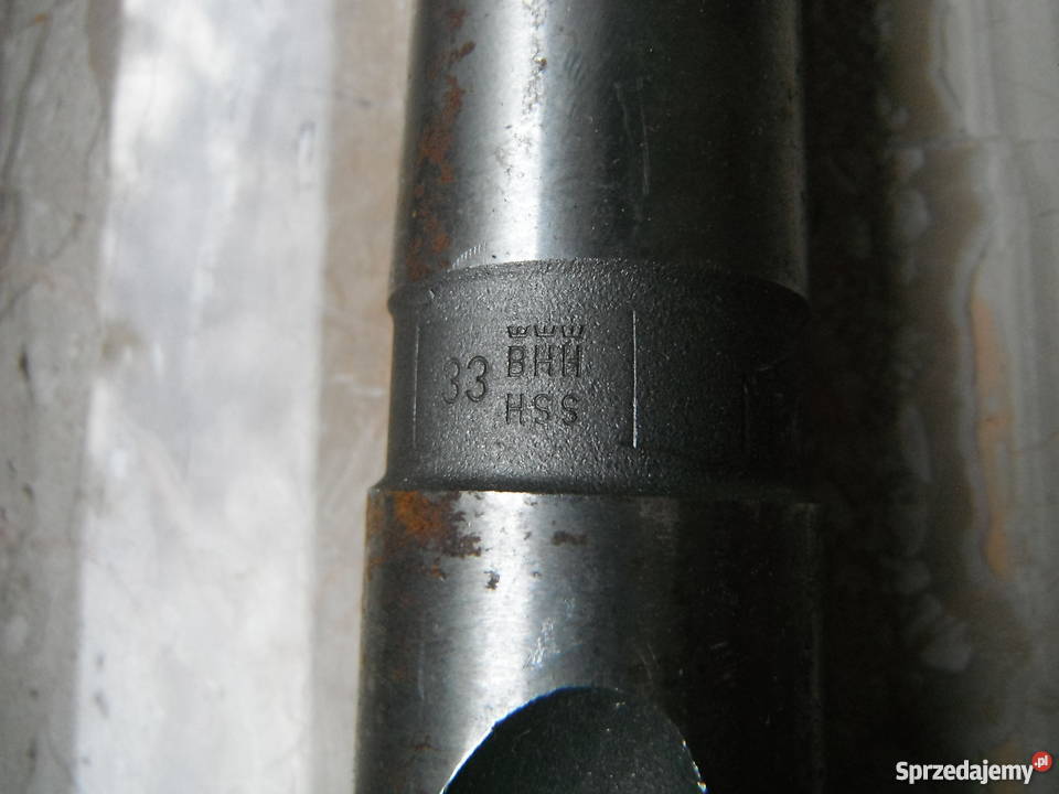 Wiertło NWKc 33 mm HSS BHH Baildon Nieużywane mazowieckie Chlewiska