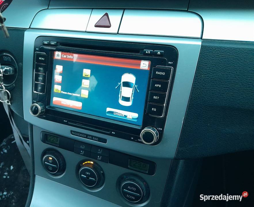 Vw passat b6 19 tdi 105 BKC elektrycznie ustawiane fotele mazowieckie Ostrołęka