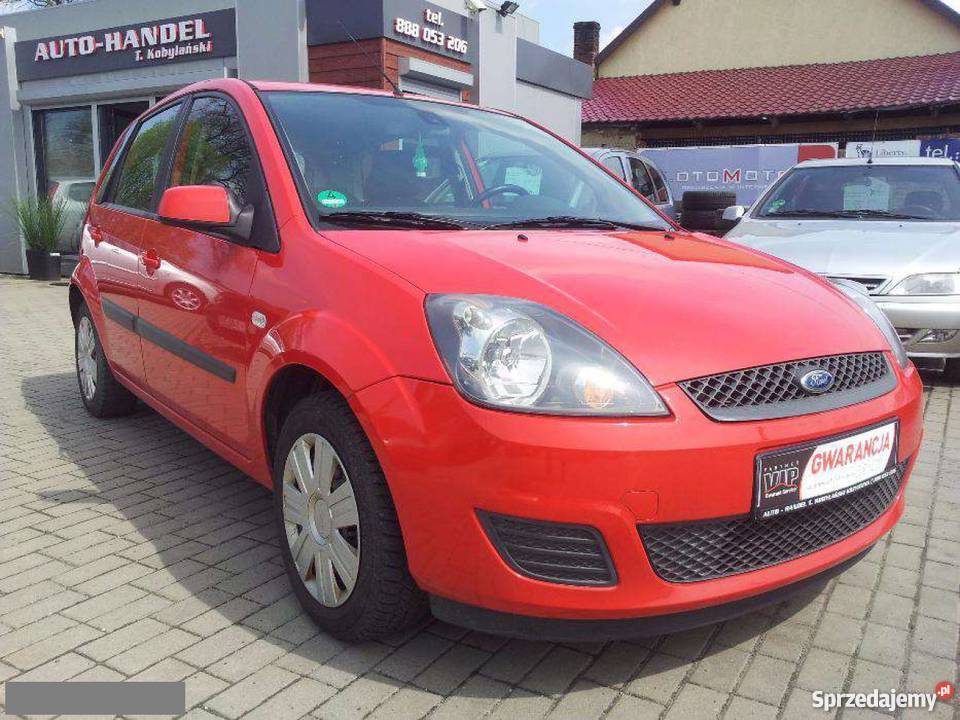 Na sprzedaż Ford Fiesta czerwony szyberdach opolskie Krzywizna