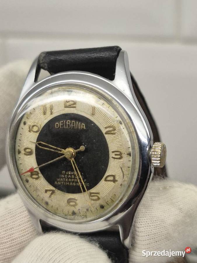 Zegarek Delbana vintage Swiss Chorzów sprzedam