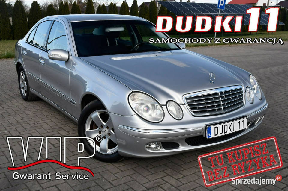 Mercedes E 240 26Benz DUDKI11 lakier metallic Kutno