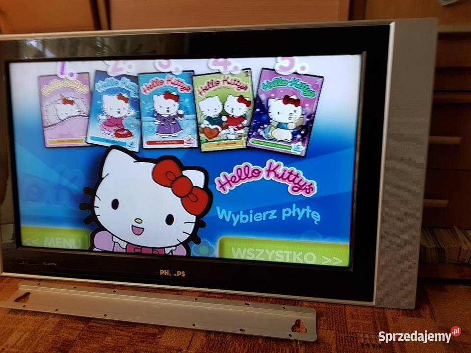 Telewizor 37" Philips LCD na Ścianę +Gratis DVD