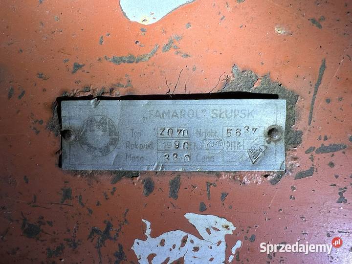 Kosiarka rotacyjna Famarol Z070 wielkopolskie Ochle sprzedam