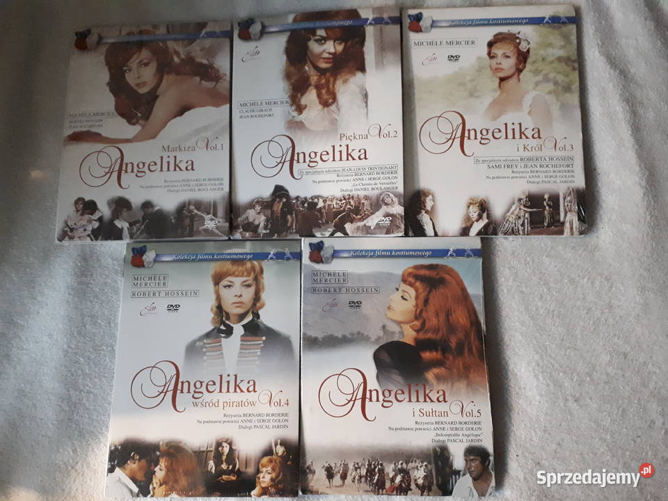 Angelika Michele Mercier kolekcja 5 DVD Pruszków