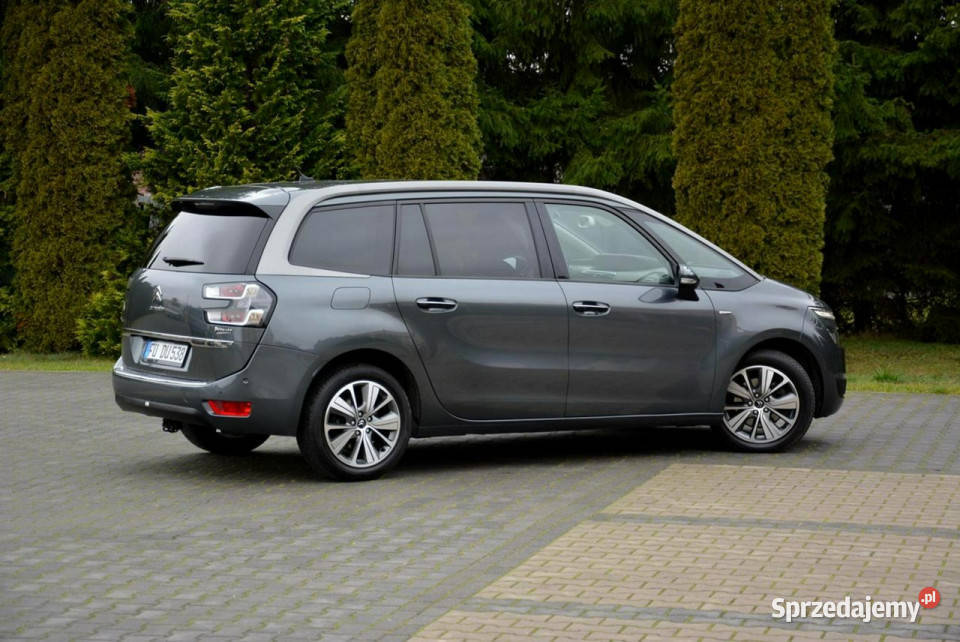 Citroen C4 Grand Picasso Exclusive Navi półskóry Samochody osobowe Ostrów Mazowiecka