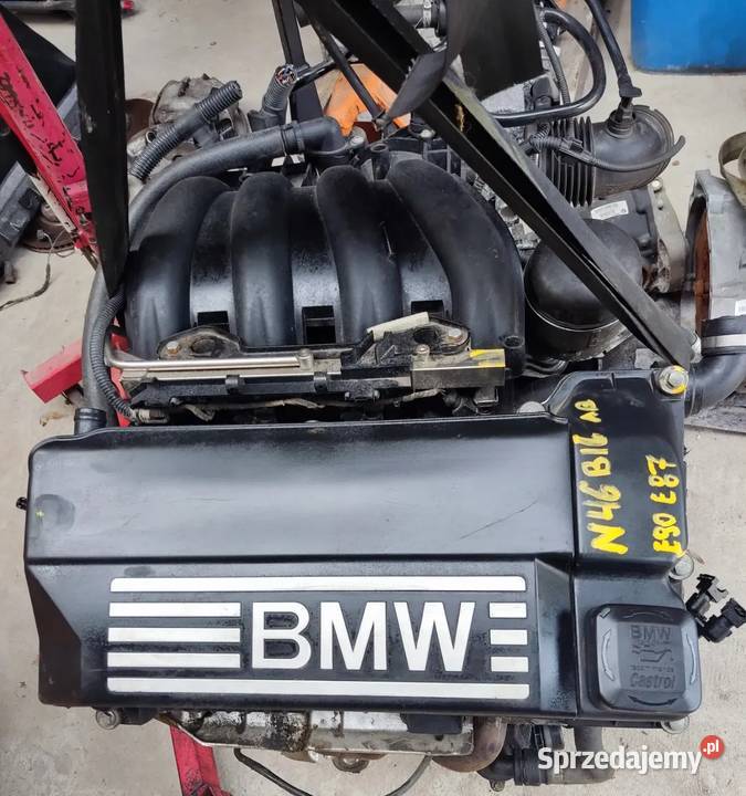 SILNIK N46 KOMPLETNY N46B16 AB BMW E90 E87 Radom