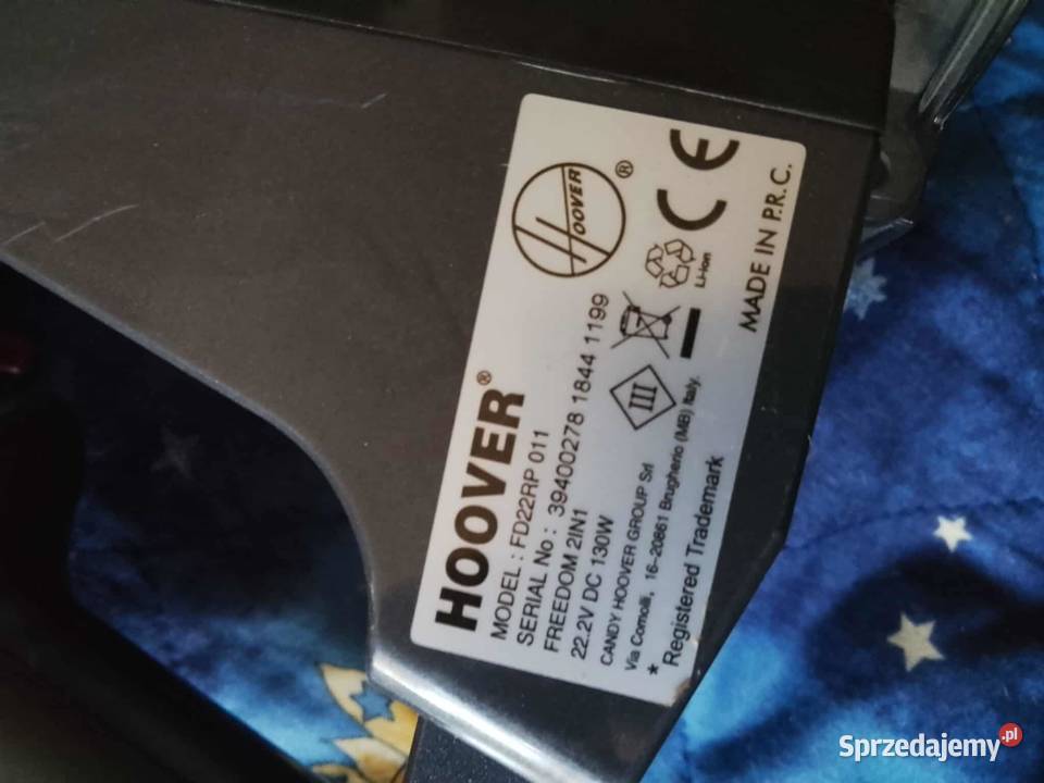 odkurzacz hoover AGD drobne
