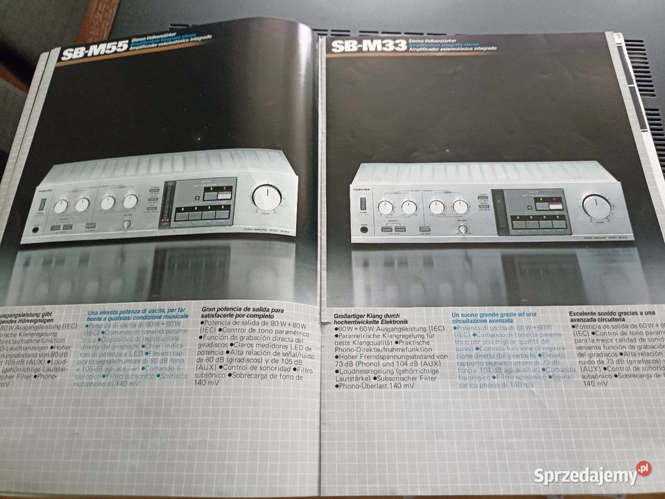 Prospekt Japońskiej marki Toshiba z 85 Oświęcim