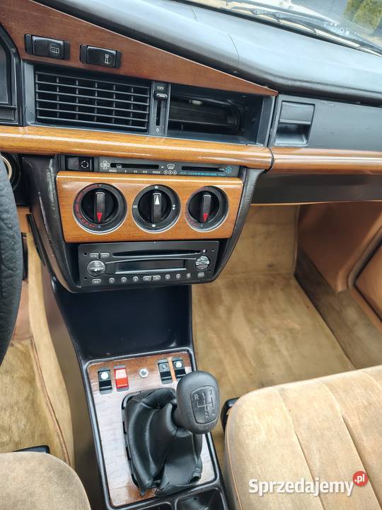 MercedesBenz W201 190 20B pierwsza seria projekt centralny zamek W201  łódzkie Zgierz