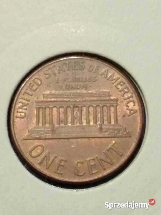 Moneta 1 cent usa Lincoln 1968 S Żary