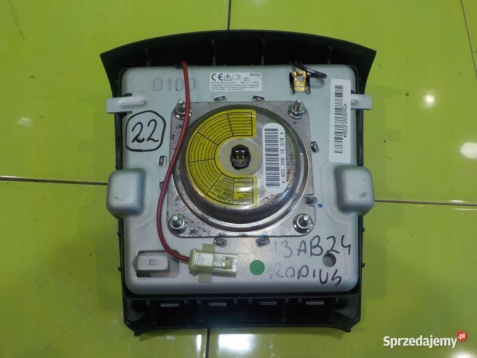 SSANGYONG RODIUS II TURISMO 14r AIRBAG poduszka osobowe mazowieckie Suków
