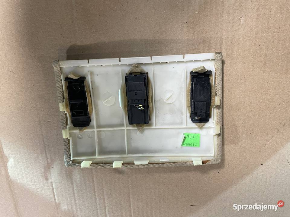 Panel przełącznik szyberdachu 7037685 bmw 5 e60 wyposażenie elektryczne zachodniopomorskie Szczecin