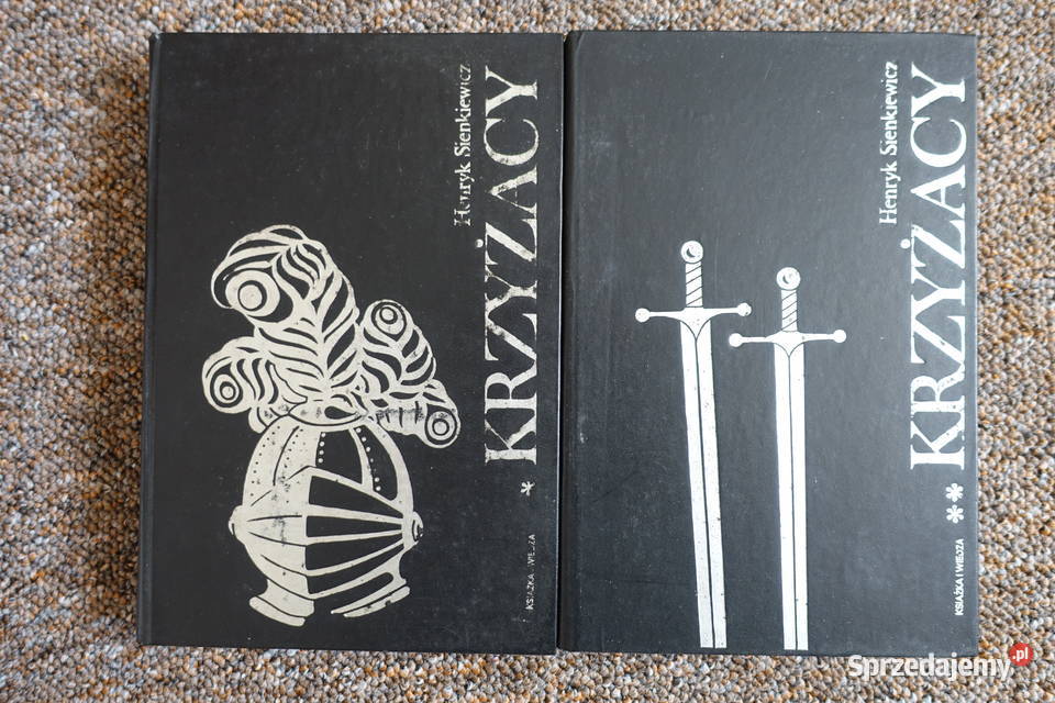Henryk Sienkiewicz Krzyżacy 2 Tomy warmińsko-mazurskie