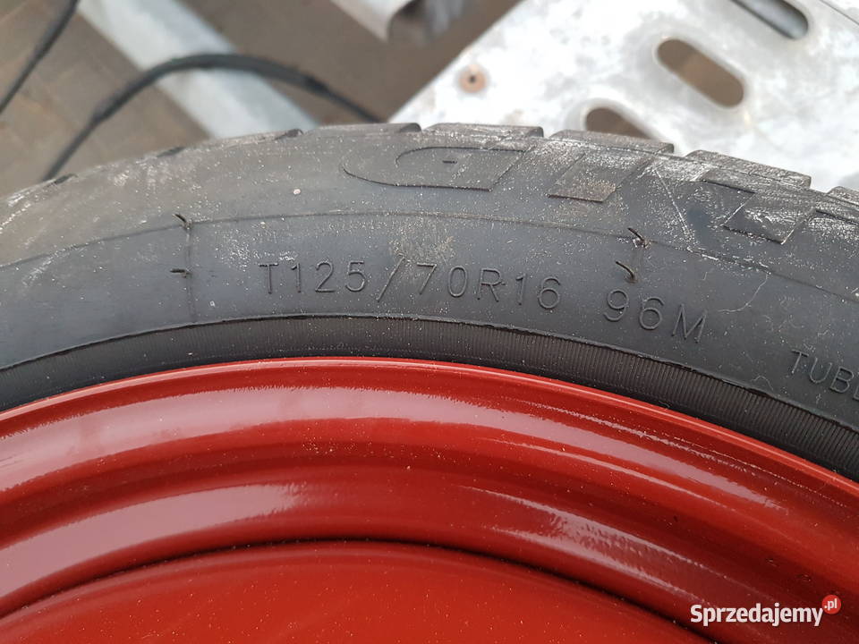 RENAULT CAPTUR CLIO IV KOLO DOJAZDOWA ZAPAS 16 Koła dojazdowe Turkowice sprzedam