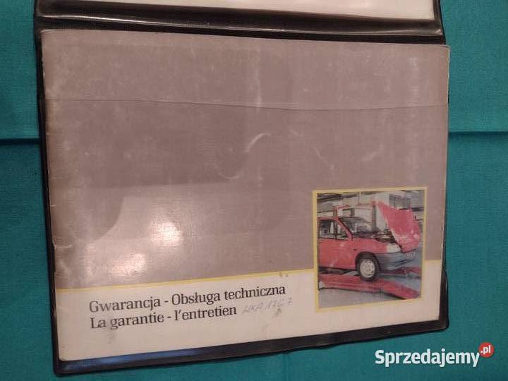RENAULT CLIO 1 Instrukcja Obsługi książka serwis
