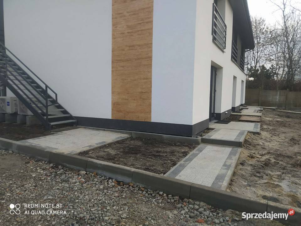 Układanie kostki brukowej Usługi koparką Żory usługi budowlane