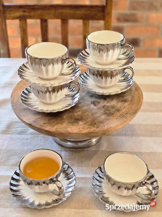 Filizanki srebrne Szczecin