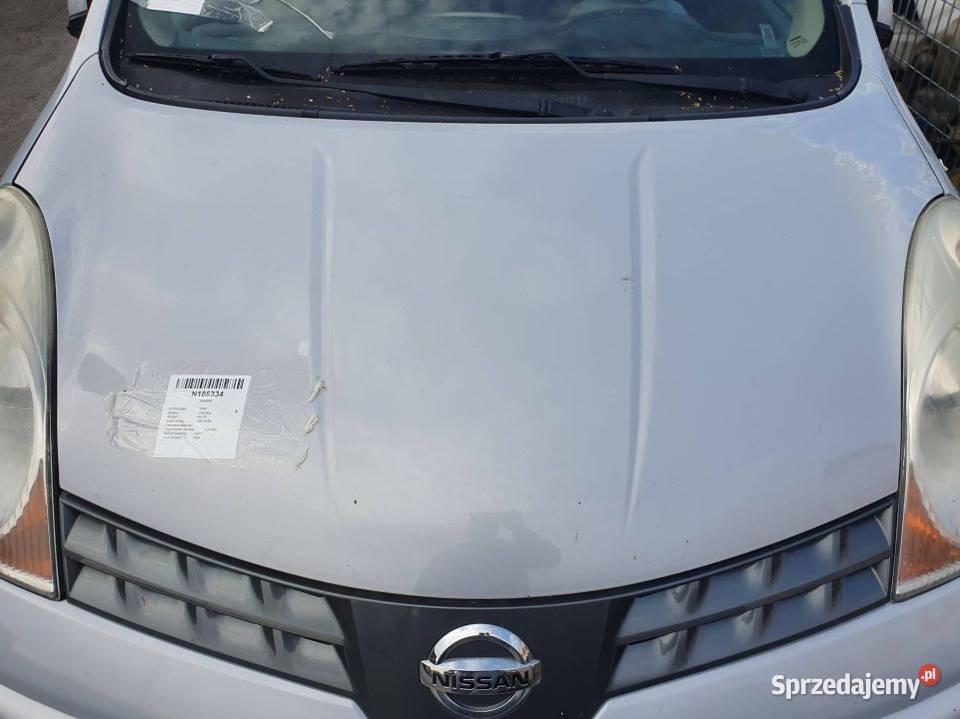 MASKA NISSAN NOTE K54 PRZÓD Lipno