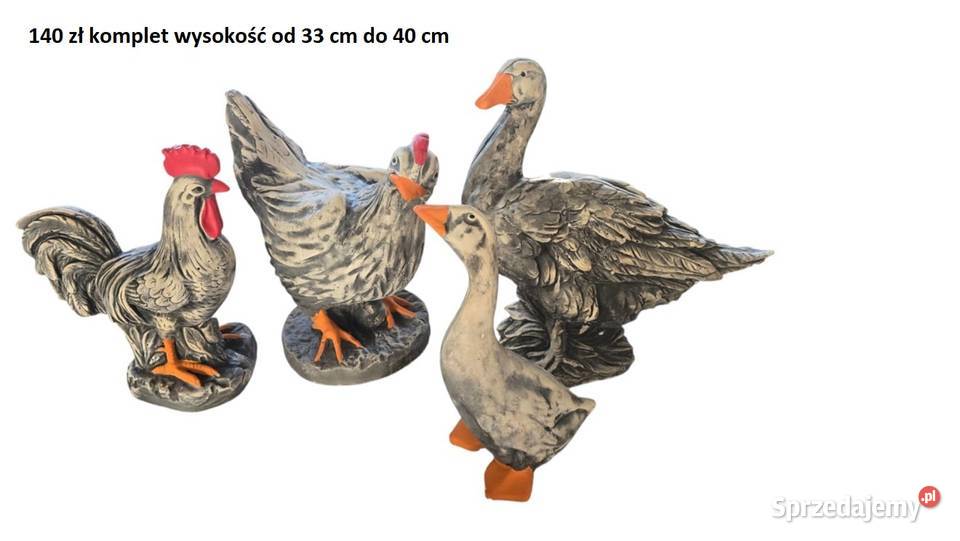 figurki ptaków gąska kura kogut odlewy ptaków Wrocław