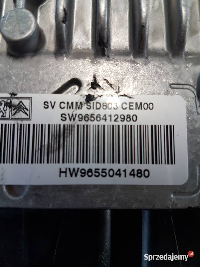 PEUGEOT 407 20 HDI 136 KOMPUTER SILNIKA Turek