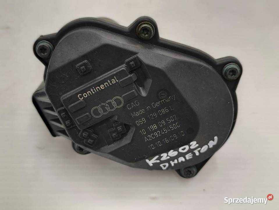 NASTAWNIK KLAP KOLEKTORA VOLKSWAGEN PHAETON Silniki i osprzęt sprzedam