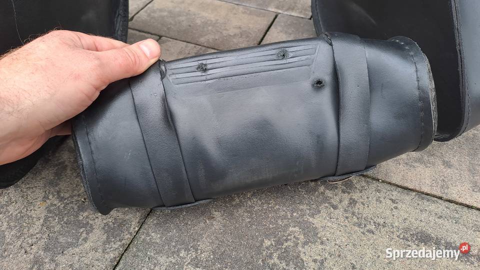 skórzane sakwy boczne motocyklowe piórnik opolskie Opole sprzedam