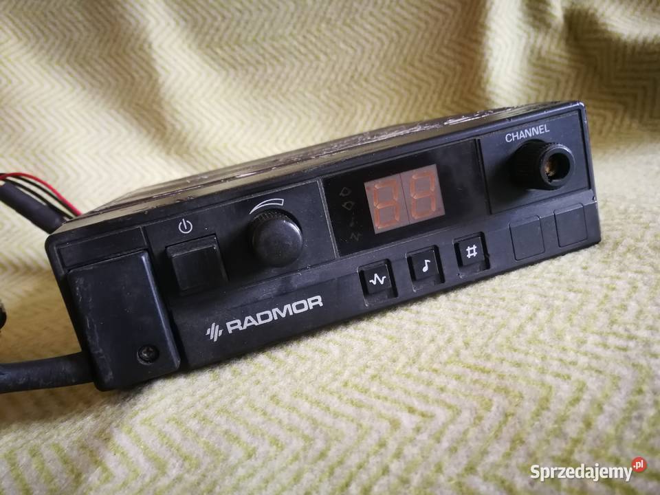 Radiotelefon RADMOR z gruszką i wbudowanym Szczecin